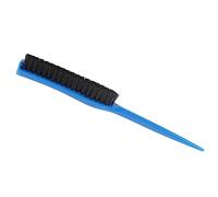 Pennello per prendere in giro i capelli NSXAYIWE, pettine in pressione in nylon a 3 fili con pick di coda di topi per capelli ricchiati, sezionamento, levigatura e styling (Blue)