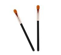 Pennello per primer per ombretto, pennello piatto per correttore, strumenti professionali per applicare crema, sfumatura, ombre liquide base primer occhi