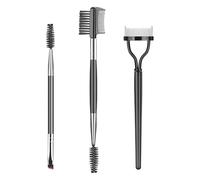 Pennello Per Sopracciglia E Ciglia Separatore E Pettine Pettine Mascara Mascara Pettle Grooming 3pcs Strumenti Trucco Occhi Polpettalo Pennello Sopracciglia
