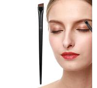 Pennello per sopracciglia - strumento per l'applicazione di eyeliner sottile, applicatore di precisione ad angolo fine, accessorio cosmetico ultra sottile inclinato ad angolo piatto | Beauty Routine