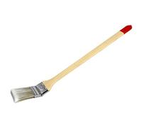 Pennello per termosifone, larghezza 50 mm (lunghezza 50 cm, pennello angolare con setole cinesi, pennello per vernice, pennello angolare, manico in legno).