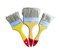 Pennello per termosifoni 10 pennelli spessi a pelo lungo con manico in legno e setole che non perdono peli Per la pulizia(2.5inch)