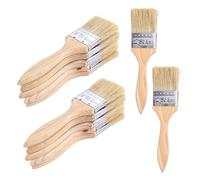 Pennello per termosifoni 20 pezzi di pennelli for pittura, setole naturali, colla, mobili, trucioli legno for la pulizia della casa, forniture riutilizzabili Per la pulizia