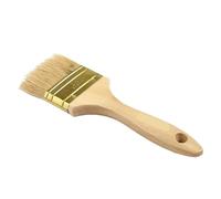 Pennello per termosifoni 5 pennelli con manico da 1/1,5/2/2,5/3/4 pollici, set di strumenti for pittura su pareti e mobili Per la pulizia(2.5 Inch)