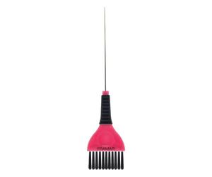 Pennello per tintura con manico ad ago rosa