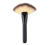 Pennello per trucco, 1 pc Grande grande ventola Grande ventola Pennello Strumenti per il trucco per trucco per la ventola Rivolta Riflettimento Conteale Concettore Blush Ombebriglia Brush Brush, Blus