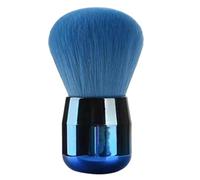 Pennello per trucco a testa larga, applicatore per fondotinta retrattile, pennello cosmetico portatile per fondotinta in polvere, correttore e fard, setole morbide per una miscelazione liscia