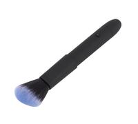 Pennello per trucco elettrico ricaricabile Vibrazione a 10 ingranaggi per un trucco liscio e uniforme Pennello per fondotinta per fard in polvere sciolto Nero