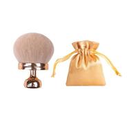 Pennello per trucco, extra grande, con sacchetto di raso con coulisse, multicolore, pennello per il corpo extra grande, perfetto per trucco, cipria, fondotinta, fard, bronzer, squisita confezione (GD)