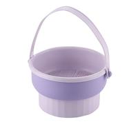 Pennello per trucco in silicone detergente - Textured Cleaning Mat With Built-In Drying Rack, Coppa di Lavaggio Cosmetico Compatta, Strumento morbido Bristled Scrubber. Accessorio per la cura
