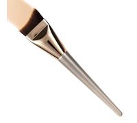 Pennello per trucco liquido, setole sintetiche angolate | Pennelli ergonomici per il trucco, per donne, ragazze, principianti, uso quotidiano, compleanno, esterno