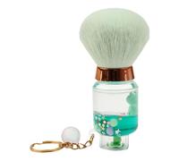 Pennello per trucco - Pennello per cipria sciolta per blush | Pennello per polvere minerale grande in capelli in fibra sfumata | Pennelli per ombretto per trucco viso per ombra, R