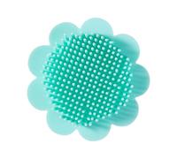 Pennello per vasca da bagno a cabina di culla, pennello per massaggio per bambini | Scappatoio per la pelle del cuoio capelluto in silicone - Missa di bagliori di shampoo setole morbide per bambini co