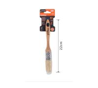 PENNELLO PIATTO 22 CM CON MANICO IN LEGNO SETOLE MORBIDE PITTURA VERNICE 90202