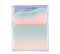 Pennello piatto angolato alla moda per trucco professionale dall'aspetto funzionale pennello cosmetico comodo strumento di bellezza