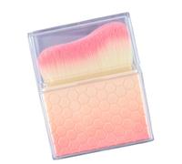 Pennello piatto angolato alla moda per trucco professionale dall'aspetto funzionale pennello cosmetico comodo strumento di bellezza