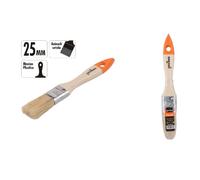 PENNELLO PIATTO DA 1" 25 MM PENNELLESSA PER PITTURA VERNICIARE DIPINGERE 90261
