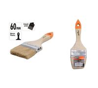 PENNELLO PIATTO DA 2.5" 60MM PENNELLESSA PER PITTURA VERNICIARE DIPINGERE 90264