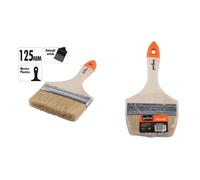 PENNELLO PIATTO DA 5" 125 MM PENNELLESSA PER PITTURA VERNICIARE DIPINGERE 90267