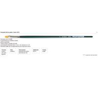 Pennello Piatto Nova Sintetico Serie 1870 N°24 | Da Vinci