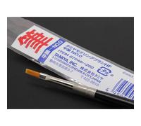 Pennello Piatto Tamiya High Finish N°0 Per Modelli. Fibre Fini E Morbide Per