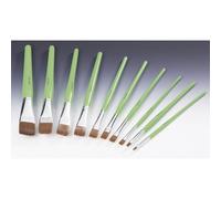 Pennello piatto ZAHN Pinsel Ponex 4 parti