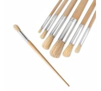 Pennello piccolo con setole rotonde, diverse dimensioni o set (1 pezzo, 16 mm)