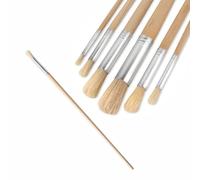 Pennello piccolo con setole rotonde, diverse dimensioni o set (1 pezzo, 8 mm)