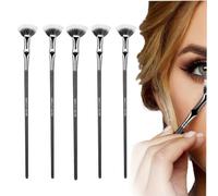 Pennello pieghevole per ciglia smerlato angolare, 2025, pennello a ventaglio per mascara, strumento separatore per ciglia, pettine per ciglia per strumenti per il trucco delle ciglia, pennello per