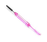 Pennello pieghevole per sopracciglia, pettine per ciglia Mascara a doppia testa per trucco per ciglia