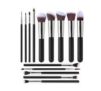 Pennello professionale di trucco morbido capelli sintetici delicati sulla pelle striature miscelazione crueltyfree accessori cosmetici strumenti di trucco