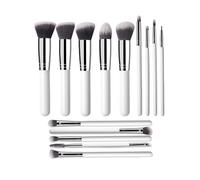 Pennello professionale di trucco morbido capelli sintetici delicati sulla pelle striature miscelazione crueltyfree accessori cosmetici strumenti di trucco