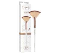 Pennello professionale Luvia, pennello trucco evidenziatore, Fallout, pennello a ventaglio, pennello cosmetico vegano, 211 // Fan Brush - Elegance