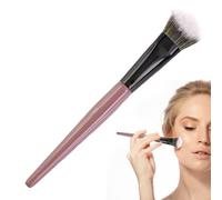 Pennello professionale per il trucco per fard - Setole sintetiche ultra morbide, per un'applicazione impeccabile della polvere del viso, strumento di precisione per sfumare i cosmetici, fondotinta