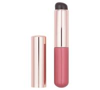 Pennello professionale per labbra in silicone con coperchio per applicazione rossetto liscio strumento di bellezza portatile unghie manicure pennello labbra per truccatori