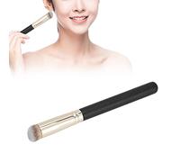 Pennello correttore,Pennello professionale per fondotinta, correttore, contour, Kabuki,Pennello Professionale Portatile da Viaggio per Fondotinta, Cipria, Correttore,Nessun di