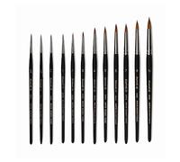 Pennello Raphael 8400 num.3/0 - Kolinsky Martora - Punta Corta