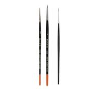 Pennello Raphael Series 8404, kolinsky rosso, misura 3/0, 0. e 1 pennello