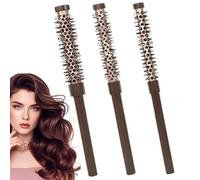 Pennello rotondo per sofferenza, pennello rotondo a rullo quiff - Baffi Brush Bull Essiccazione di pettini in stile | Spazzole rotanti, pettine a rullo per curling per stile, sollevamento,