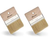 Pennello Spalter per Effetti Decorativi - Pennello per Vernici e Velature su Pareti, Stucchi e Pitture Decorative - Setole Morbide per Finiture Perfette - Fai-da-Te e Pittori Professionisti - 10cm