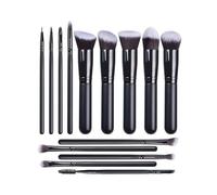 Pennello Trucco Per Pelle Sensibile Non Irritante Setole Sintetiche Set Cosmetici Per Intero Viso Facile Da Pulire Compatti Strumenti di Trucco Di Precisione Pennello di Miscelazione
