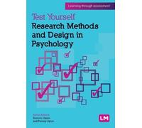 Penney Upton Test Yourself: Research Methods and Design in Psycholog (Tascabile)