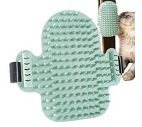 Pennici Per Auto -toeletta Per Gatti - Pennello Per Massaggio Angolare Montato A Parete Con Catnip | Graffer Portatile Di Toelettatura Per Gatti | Pennello Auto -toelettatura Per Animali Domestici Pic