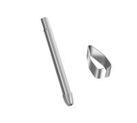 Pennini di ricambio per penna stilo per Microsoft Surface Pro 7 6 5 4 Series (modello 1776) Surface Laptop S-Pen punte in lega di titanio (1 pennino)