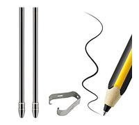 Pennini di ricambio sottili non usurati compatibili con Staedtler Noris Digital Jumbo/Classic EMR Digital, punte a sfera in lega di titanio, adatte per penna Noris EMR, 2 pezzi