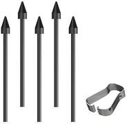 Pennini morbidi di ricambio per penna digitale Lamy AL-Star EMR Stylus Digital Pen con strumenti (5 pezzi, nero)