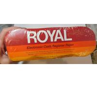 Pennini Reale ER185 Elettronica Calculator Contanti Registro Carta Pack 6 Rotoli