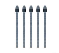 Pennini standard per Wacom Pro Pen 2, punte in feltro sostituibili per artisti, linea precisa, set da 5 pezzi (5 grigi + 1 clip)