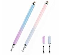 Pennino 2 in 1 per AMZ Fire Max 11 Table Fire HD 10/8/7 Touch Screen Pen Pen per iPad / Android per Honor Pad/XIAOMI/Redmi PadSE Tab Pennarelli (blu/viola)