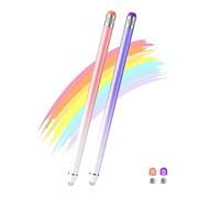 Pennino 2 in 1 per tablet touch screen con 4 punte aggiuntive per iPad Pro/Samsung/Lenovo/Chromebook/Android/iOS/Huawei e così via